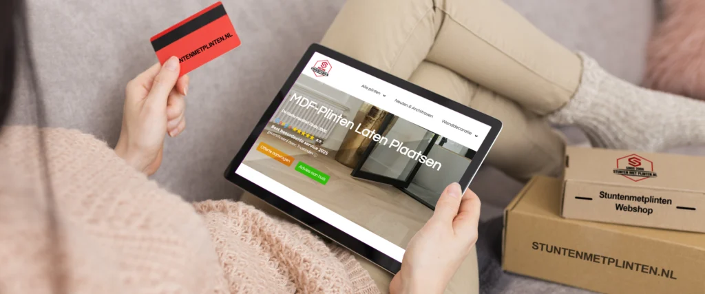 Webshop header