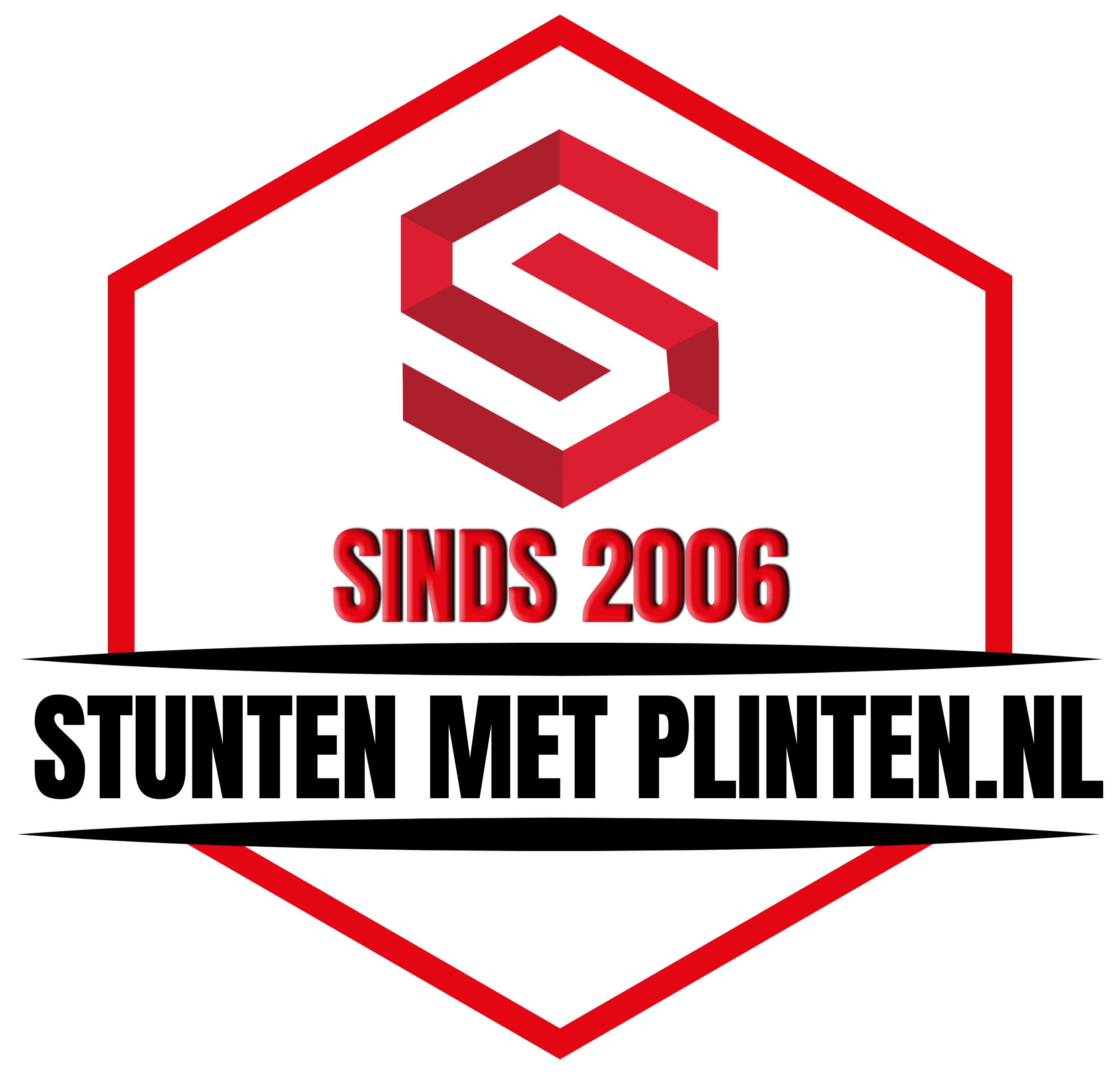 Stunten met plinten logo
