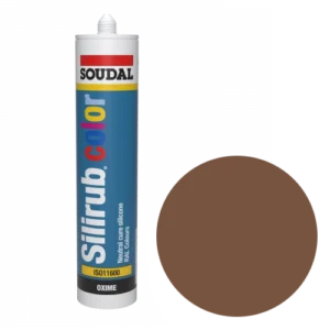 Soudal Siliconenkit RAL 8007 reebruin