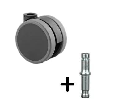 Bureaustoelwiel 2 Bureaustoelwiel - Afbeelding 2