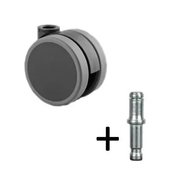 Bureaustoelwiel 4 Bureaustoelwiel - Afbeelding 4