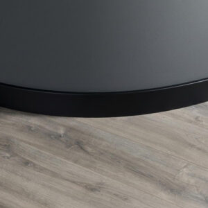 Moderne flexibele plint Ral 9005