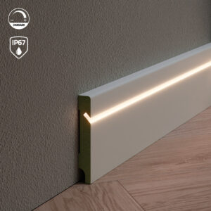 Gladde FS led plint