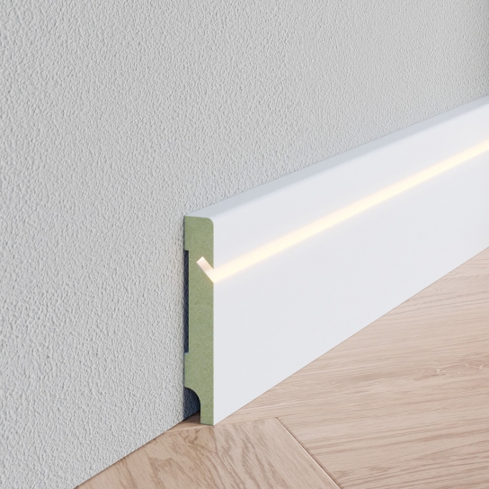 Gladde FS led plint 3 Ledplint FS sfeer