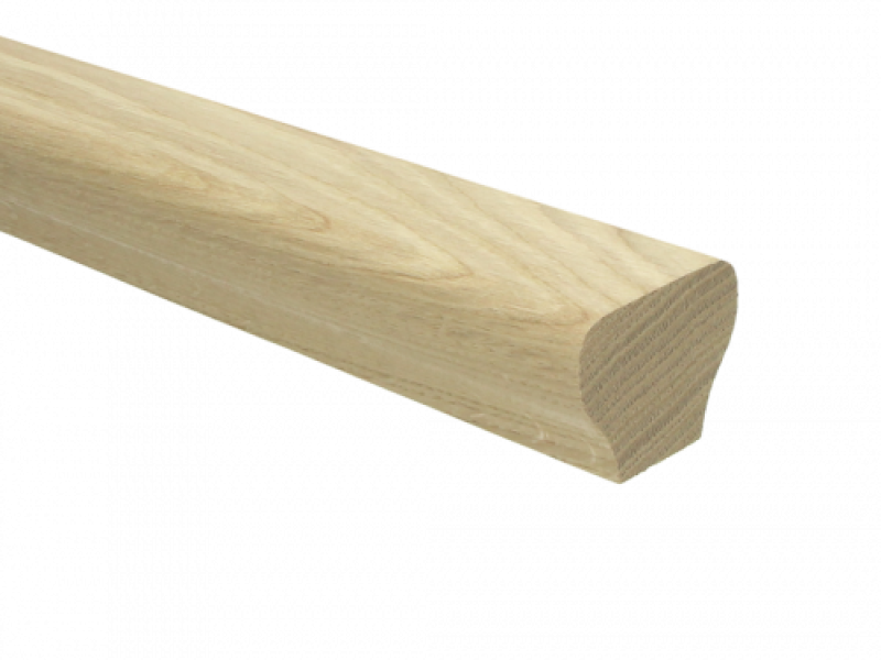 Trapleuning eiken onbehandeld modern